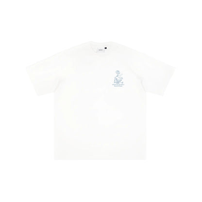 Blank Project alien with flower and butterfly graphic short sleeve t-shirt